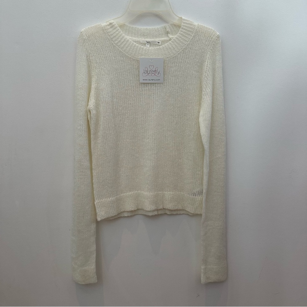 Nia Frank Sweater in Cream